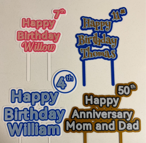 Custom Cake Toppers
